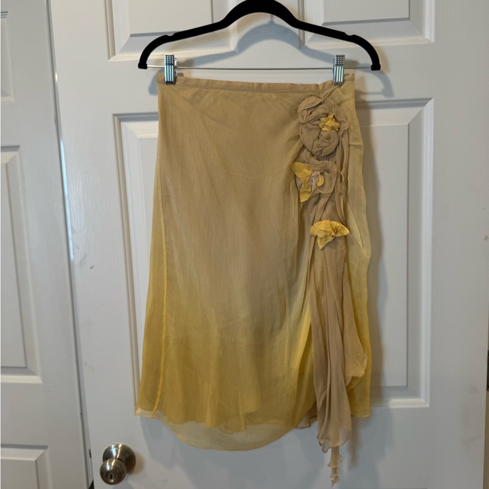 Silk Max Studio dip dye skirt